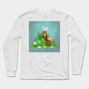 Oliver The Otter and the Great Easter Egg Hunt Long Sleeve T-Shirt